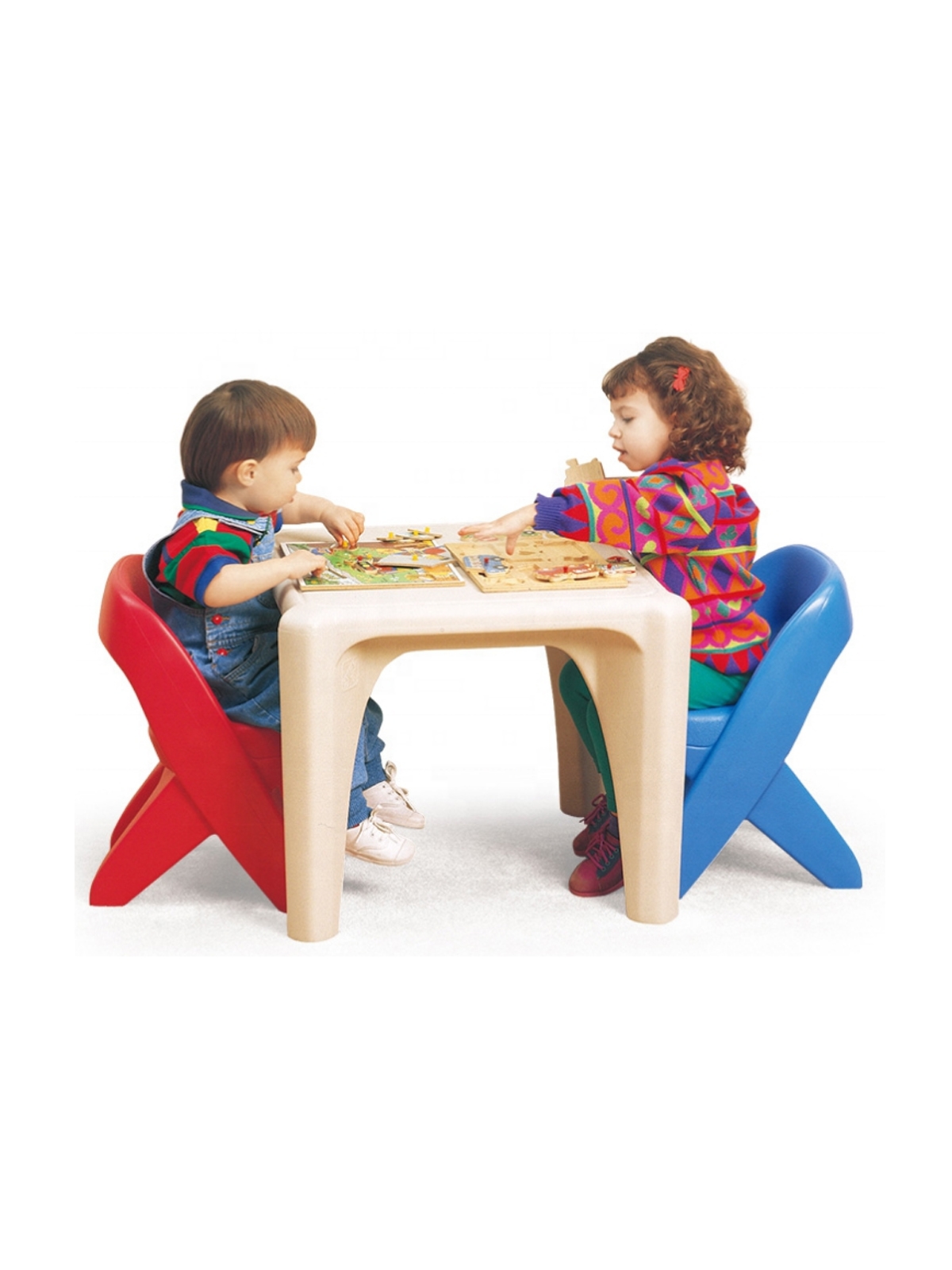 锡林郭勒盟塑料儿童桌椅